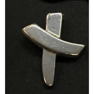 Tiffany Co Small Paloma Picasso X Kiss Top Charm for Necklace Pendant 925 Silver